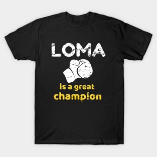 LOM Lomachenko is a great champion T-Shirt
